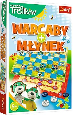 TREFL 01920 Gra Warcaby/Młynek Trefliki