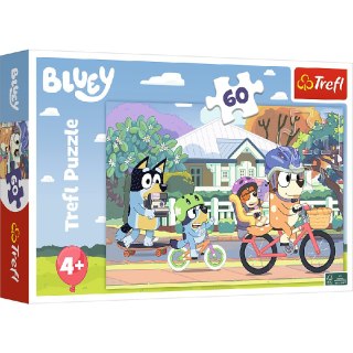 TREFL 17384 Puzzle 60 Wesoły Bluey