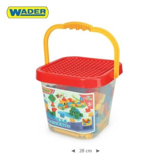 WADER 41340 Mini Blocks - Klocki Mini Blocks w wiaderku (134 elementy)