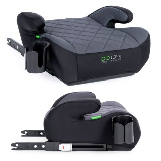 Podkładka ISOFIX samochodowa siedzisko dla dzieci i-SIZE uchwyt na napoje wzrost 125-150 cm ECOTOYS