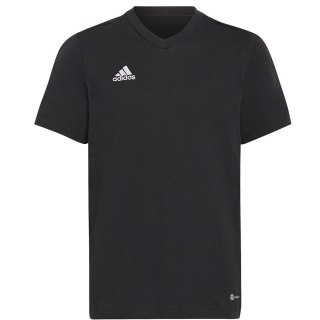 Koszulka adidas ENTRADA 22 Tee HC0443 czarny 164 cm