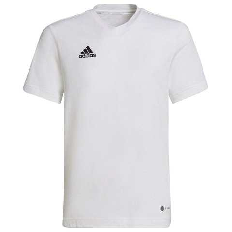 Koszulka adidas ENTRADA 22 Tee HC0447 biały 116 cm