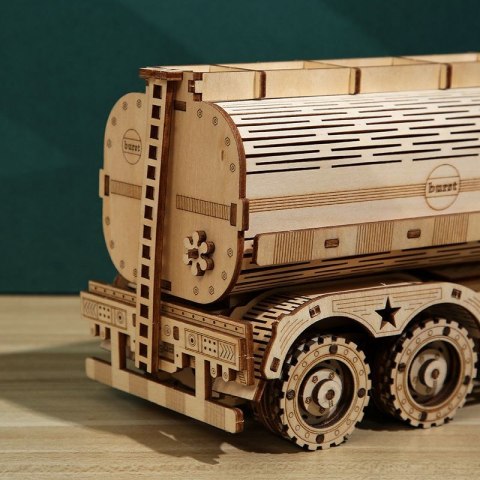 DREWNIANE PUZZLE 3D CIĘŻARÓWKA CYSTERNA DIY 14+ FUEL TANK CAR