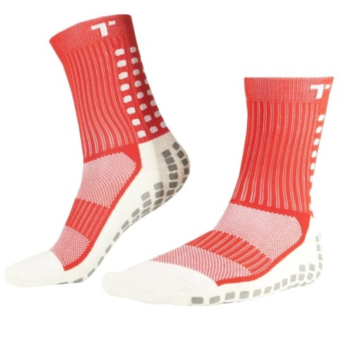 Skarpety piłkarskie Trusox 3.0 Thin S737511 czerwony 44-46,5