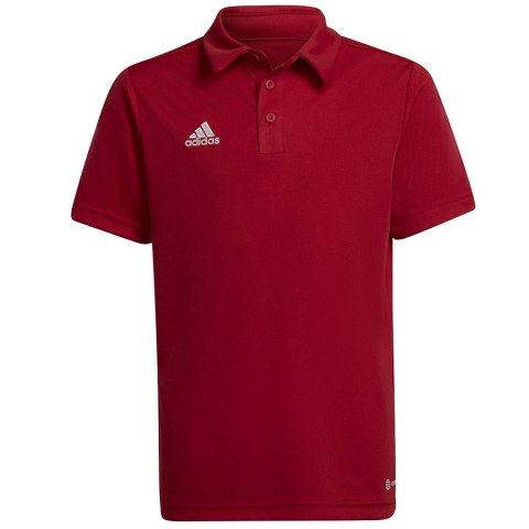 Koszulka adidas Polo ENTRADA 22 Y H57495 czerwony 128 cm