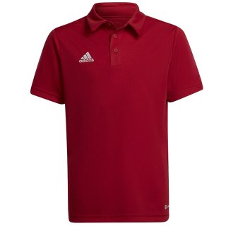 Koszulka adidas Polo ENTRADA 22 Y H57495 czerwony 140 cm