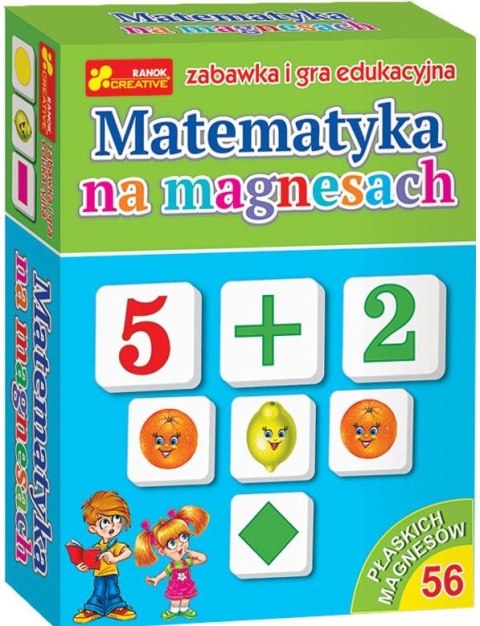 GRA EDUKACYJNA MATEMATYKA NA MAGNESACH RANOK RANOK