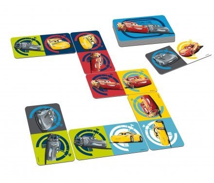 GRA LOGICZNA GIGANTYCZNE DOMINO AUTA CARS 3 TACTIC TACTIC