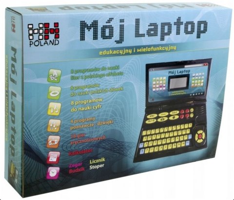 LAPTOP EDUKACYJNY 50 PROGRAMÓW MÓWI PO POLSKU #G2 HH-POLAND