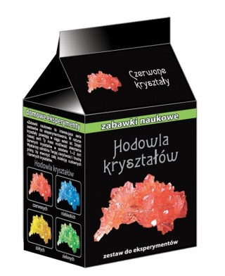 MINI HODOWLA KRYSZTAŁÓW CZERWONY KRYSZTAŁ RANOK RANOK