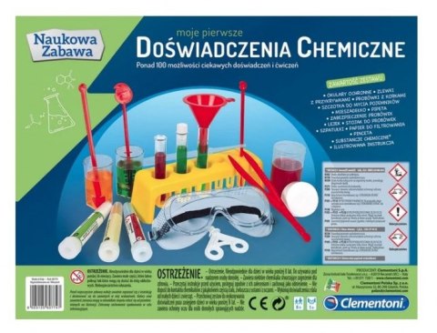 Moje pierwsze doświadczenia chemiczne CLEMENTONI#G3 CLEMENTONI