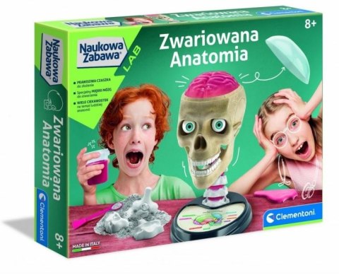 ZWARIOWANA ANATOMIA LABORATORIUM NAUKOWA ZABAWA CLEMENTONI CLEMENTONI