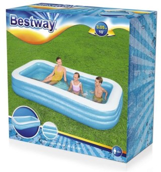 DUŻY BASEN DMUCHANY FAMILIJNY BESTWAY 305x183x56 cm BESTWAY