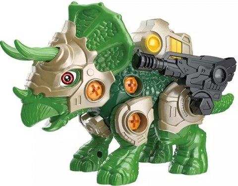 Dinozaur transformujący Triceratops do skręcania 2w1 MADEJ