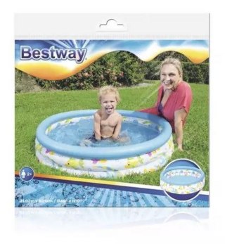 Dmuchany basenik zwierzątka morskie 102 x 25 cm Bestway BESTWAY