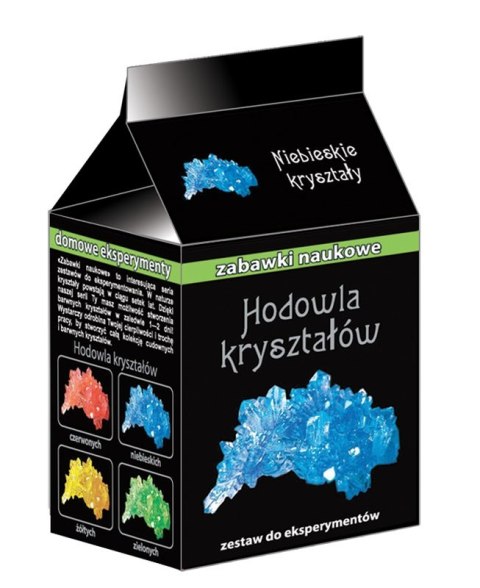 MINI HODOWLA KRYSZTAŁÓW NIEBIESKI KRYSZTAŁ RANOK RANOK