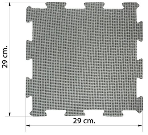 Mata Piankowa Puzzle Piankowe Monochromatyczne SMILY