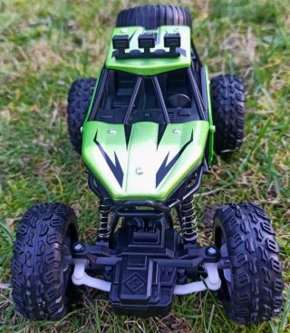 Autko Zdalnie Sterowane MONSTER TRUCK METAL LED RC green #A1 INNY