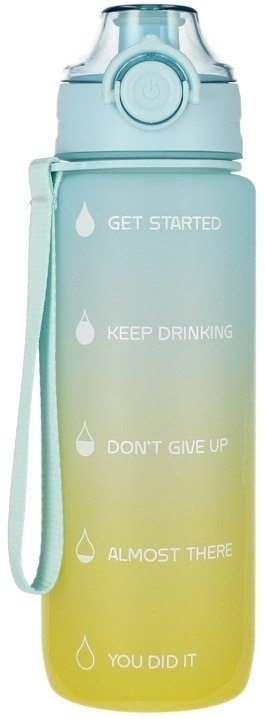 Bidon 720 ml Ombre Green-Blue STARPAK