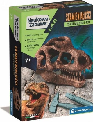 Skamieniałości czaszka T-Rexa Naukowa Zabawa Clementoni CLEMENTONI