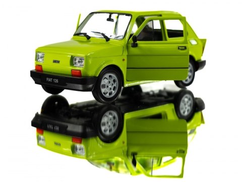 WELLY MALUCH FIAT 126P 1:21 SAMOCHÓD KOLEKCJONERSKI jas ziel WELLY