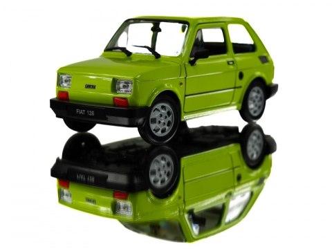 WELLY MALUCH FIAT 126P 1:21 SAMOCHÓD KOLEKCJONERSKI jas ziel WELLY