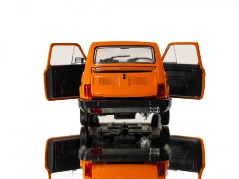 WELLY MALUCH FIAT 126P 1:21 SAMOCHÓD KOLEKCJONERSKI pomarańc WELLY