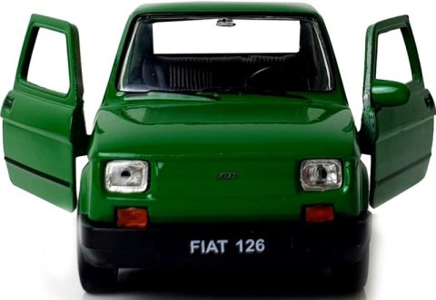 WELLY MALUCH FIAT 126P 1:34 SAMOCHÓD KOLEKCJONERSKI zielony WELLY