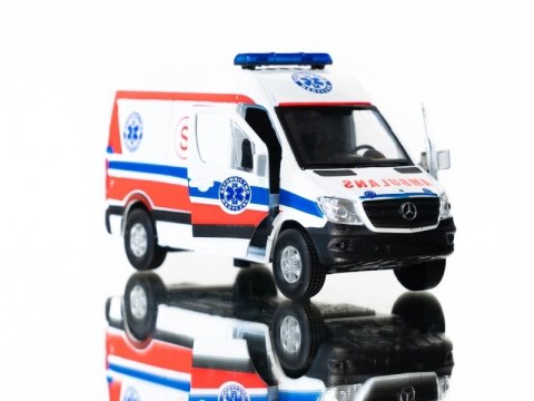 WELLY MERCEDES BENZ SPRINTER AMBULANS 1:34 SAMOCHÓD WELLY