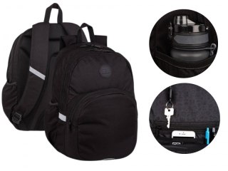 Plecak szkolny młodzieżowy Czarny Rider CoolPack CooLPack