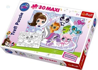 PUZZLE DWUSTRONNE LITTLEST PET SHOP 30 MAXI PUZZLE TREFL