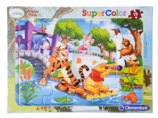 PUZZLE RAMKOWE Kubuś PUCHATEK 15 ELEM CLEMENTONI