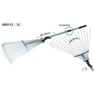 Grabie do trawy, liści REGULOWANE, rączka teleskop BEAST