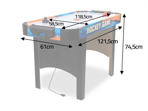 Stół do gry cymbergaj Air Hockey duży NS-428 Neo-Sport