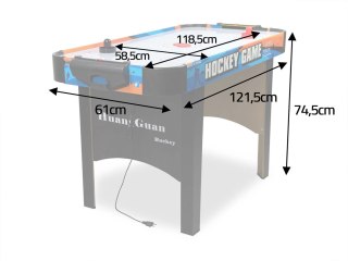 Stół do gry cymbergaj Air Hockey największy NS-425 Neo-Sport