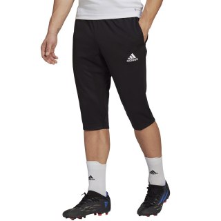 Spodnie piłkarskie adidas ENTRADA 22 3/4 Panty HB0576 czarny XXL