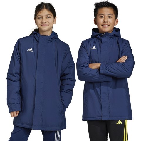 Kurtka adidas ENTRADA 22 Stadium Jacket IB6079 granatowy 152 cm