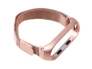 Pasek opaska Xiaomi Mi Band 3/ Xiaomi Mi Band 4 Magnes - rose gold