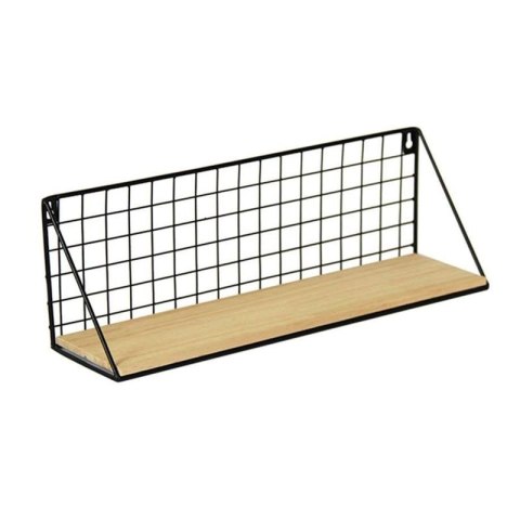 Półka ścienna styl LOFT, skandynawska 45 x 12 cm- czarna