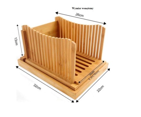 Bambusowa krajalnica do chleba
