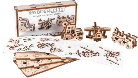 Drewniane Puzzle 3D - Gadżety transportowe