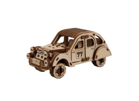 Drewniane Puzzle 3D - Model Rally Car 2 (Citroen 2CV)