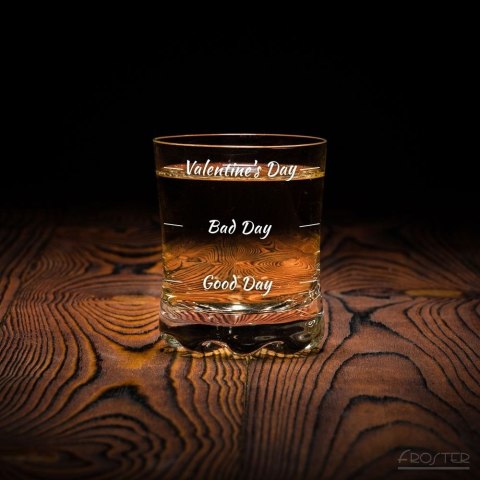 Szklanka do whisky Valentine's Day