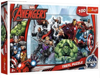 Trefl: Puzzle 100 el. - Do ataku. The Avengers