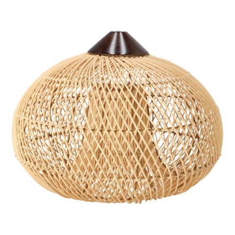 Dekoracyjna rattanowa lampa wisząca - 40 cm (naturalny kolor)