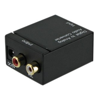 4World Konwerter Audio Digital lub Toslink Audio to R/L Audio