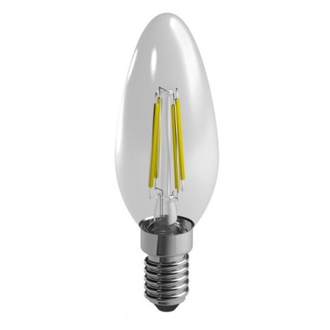 DURACELL Żarówka LED filament B35 E14 4W 450lm Ciepła biała Przezroczysta