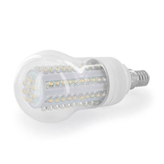 Whitenergy Żarówka LED P55 E14 4,5W Ciepła biała Przezroczysta