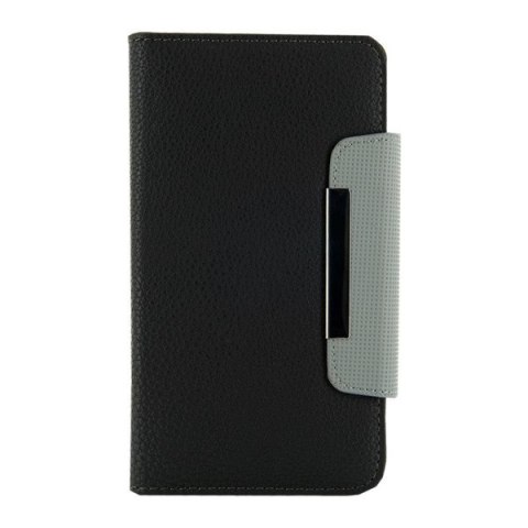 4World Etui ochronne do Galaxy Note 2 5.5'' Style szare