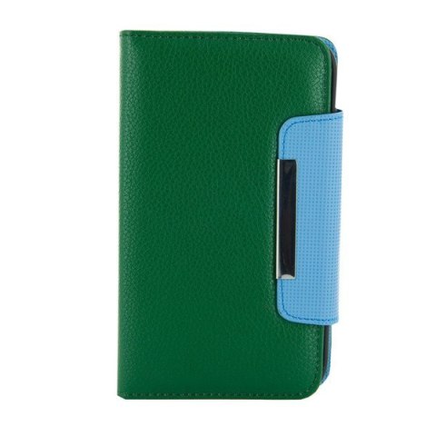 4World Etui ochronne do Galaxy Note 2 5.5'' Style zielone